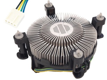 Wentylator Intel 1150 1155 1151 1156 z pastą i3 i5