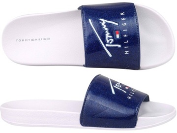 TOMMY HILFIGER POOL SHOWER KLAPKI PLAŻA NA BASEN