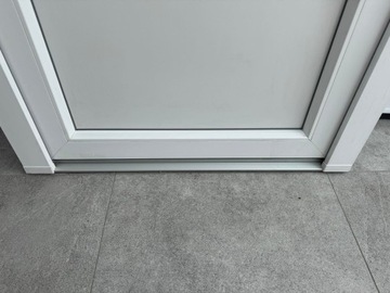 DRZWI PCV ZEWNĘTRZNE 90 X 200 DRZWI PVC ZŁOTY DĄB BIURO SKLEP OD RĘKI