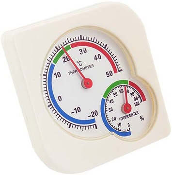 АНАЛОГОВЫЙ ГИГРОМЕТР ТЕРМОМЕТР ИЗМЕРИТЕЛЬ ВЛАЖНОСТИ