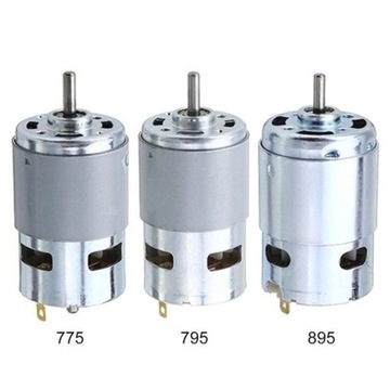 Щеточный двигатель, 24 В постоянного тока, класс 895, ось 5 мм.