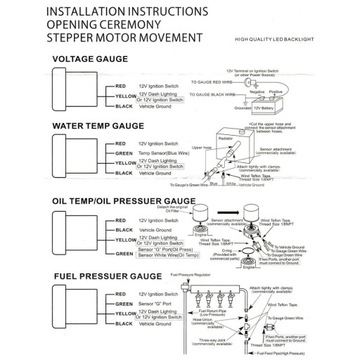 2-дюймовый тонированный датчик наддува диаметром 52 мм.