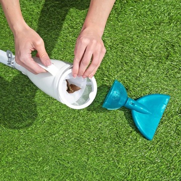 BESTWAY пылесос для садового бассейна + насадки + палка + шланг