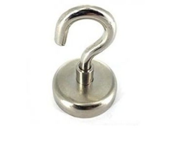 MAGNES neodymowy okrągły 16mm + HACZYK Hak (1874)