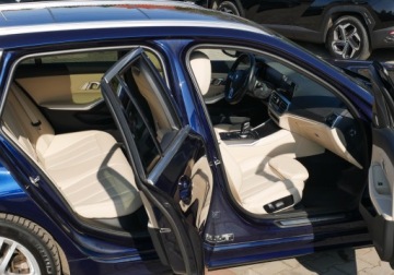 BMW Seria 3 G20-G21 Touring 2.0 330e 292KM 2021 BMW 330 SportLine Lasery HUD Panorama Pamięć ACC Skóra Keyles Webasto Hi-Fi, zdjęcie 21