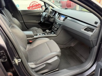 Peugeot 508 I Sedan 2.0 Hybrid4 200KM 2012 Peugeot 508 Hybrid4 200KM Naped 4x4 Xenony Nawigacja Head-Up Serwisowany G, zdjęcie 7
