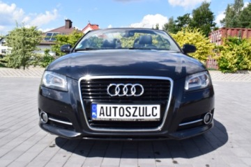 Audi A3 8P Cabriolet 2.0 TDI CR 140KM 2011 Audi A3 Cabrio 2.0 TDI, AUTOMAT, Cabriolet, Zarejestrowany, Oplacony, Zadb, zdjęcie 3