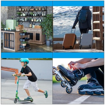 ДЕТАЛИ КОЛЕСА ЧЕМОДАНА СУМКИ ДЛЯ ЧЕМОДАНА 4 ШТ.