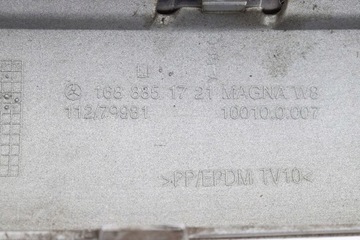 LIŠTA NÁRAZNÍKU MERCEDES W168 PDC A1688851721
