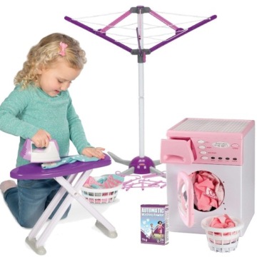 КОМПЛЕКТ СТИРАЛЬНАЯ МАШИНА УТЮГ ГЛАДИЛЬНАЯ ДОСКА CASDON