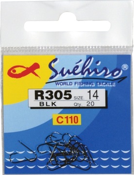 HACZYKI MILO R305 BLK SUEHIRO NUMER 18 SZTUK 20 CZARNE BAT,TYCZKA