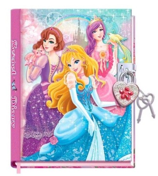 PULIO Pecoware Pamiętnik na kłódkę - Princess