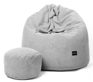 КРЕСЛО POUFA XXXL + подставка для ног