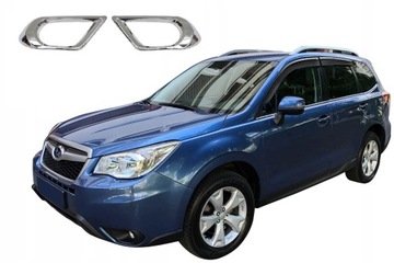OZDOBNE RAMKI HALOGENÓW PRZÓD SUBARU FORESTER