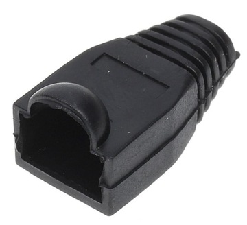 OSŁONA WTYKU RJ-45 RJ45/WP-C*P10 -CZARNA 10szt.