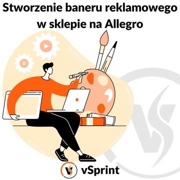 Stworzenie baneru reklamowego w sklepie na Allegro