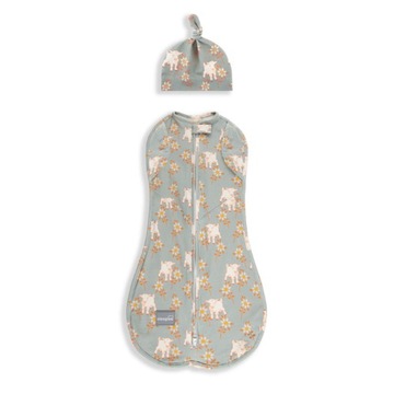 Otulacz FIRST STEP Vintage Animals Sky Blue - Sleepee