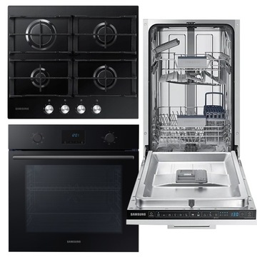 Набор духовка Samsung + газовая плита + посудомоечная машина