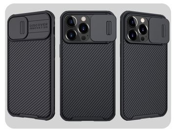 БРОНИРОВАННЫЙ ЧЕХОЛ ДЛЯ IPHONE 13 PRO CAMSHIELD PRO КОРПУС КАМЕРЫ + 5D СТЕКЛО