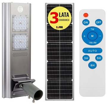 Lampa Solarna Capral Monokrystaliczna Duża Cz.Ruch