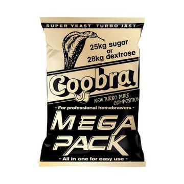 DROŻDŻE GORZELNICZE COOBRA Mega Pack 100L TURBO