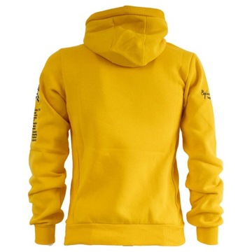 Geographical Norway Sweatshirt Gymclass Hoodie Mustard Man