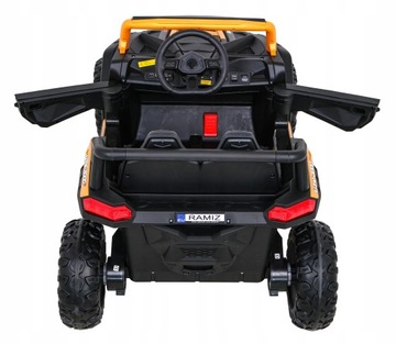 AUTO NA AKUMULATOR BUGGY RACING 4X45W | KOŁA EVA | POKROWIEC | PILOT | LED