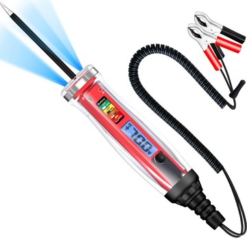 Cyfrowy wyświetlacz LCD, tester napięcia i dźwięku w samochodzie NS-823