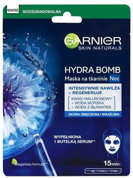 GARNIER Hydra Bomb maska na tkaninie noc
