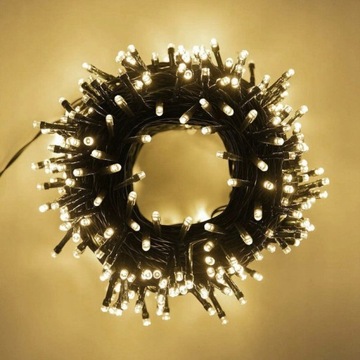 100 СВЕТОДИОДНЫХ НАРУЖНЫХ РОЖДЕСТВЕНСКИХ ОГНИ, ТЁПЛЫЙ БЕЛЫЙ