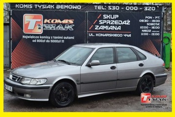 Saab 9-3 I Hatchback 2.2 TiD 125KM 2001 Saab 9-3 BEMOWO 2.2 Diesel, 2001 r. KLIMA, ...