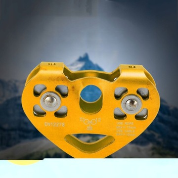 ЗИПЛАЙН БЛОК 30KN ЖЕЛТЫЙ