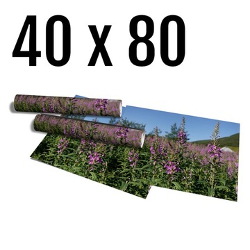 40x80 cm 1 szt. ODBITKI ZDJĘCIA DRUK WYWOŁYWANIE