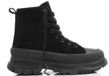 ВЫСОКИЕ КРОССОВКИ С УТЕПЛЕНИЕМ, ЧЕРНЫЕ PALLADI 37