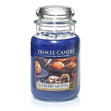 YANKEE CANDLE - BLUEBERRY MUFFIN - świeczka