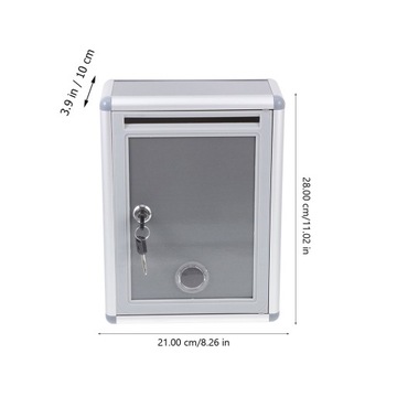 МЕТАЛЛИЧЕСКИЙ КОНТЕЙНЕР ДЛЯ ПИСЬМОВ