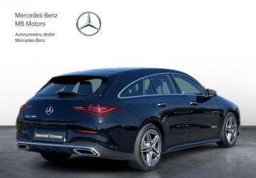 Mercedes CLA C118/X118 Shooting Brake Facelifting 1.3 200 163KM 2025 Mercedes-Benz CLA SalonPL AMG Line Panorama Tempomat LED Kamera FV VAT23, zdjęcie 4