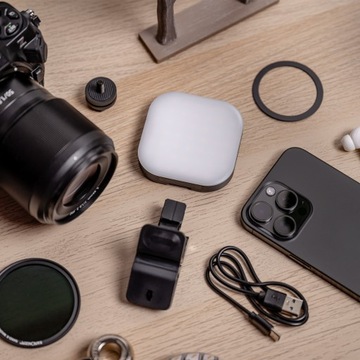 Светодиодная лампа Newell Sunny для смартфона (1000 мАч, MagSafe, 3000К/4300К/6500К)