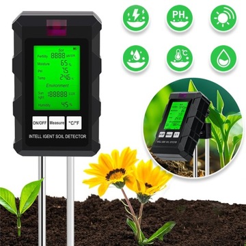 6prieš1 dirvožemio rūgščių matuoklis dirvožemio testeris ph pagrindas žemės skaitiklis rūgštingumo į dirvožemį