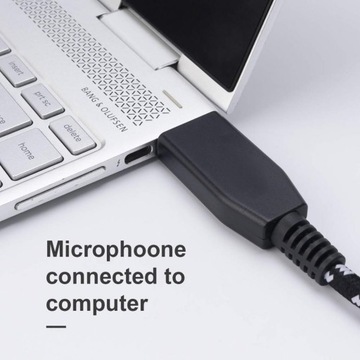 USB kabel do nagrywania praktyczne USB na XLR żeńs