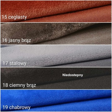 Poszewka pokrowiec poduszka na suwak do salonu 50x60 welur elastyczny