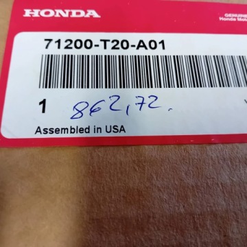 HONDA CIVIC XI 2021 - ПЕРЕДНЯЯ РЕШЕТКА, РЕШЕТКА РАДИАТОРА БАМПЕРА НОВЫЙ OEM