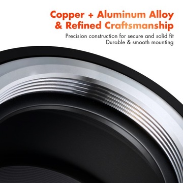 Переходник М42 для Fuji FX K&F Concept новой версии PRO без бликов и бликов