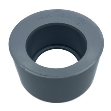 Redukcja PVC popielata okrągła 50mm/80mm