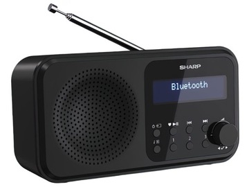 Radio SHARP DR-P420 FM DAB+ Bluetooth Czarny