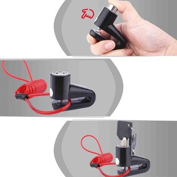 Замок Clasp Security Disc для электрического велосипедного скутера
