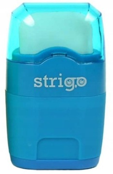 ДВОЙНАЯ ТОЧИЛКА С ЛАСТИКОМ STRIGO BLUE