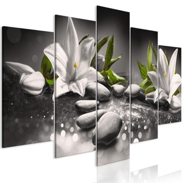 murando OBRAZ KWIATY LILIE 200x100 b-A-0362-b-p