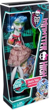 Monster High Ghoulia Yelps Beach lalka Mattel W9181 plaża