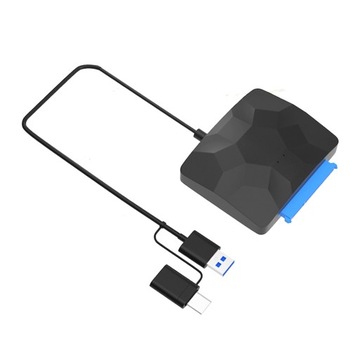 Переходник USB-SATA типа c 2,5/3,5 дюйма с быстрым